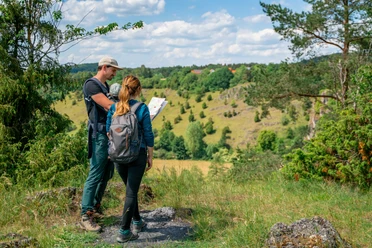 Am Burgensteig bei Beratzhausen/Nähe Hoher Felsen