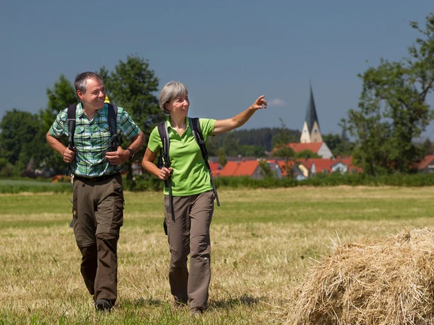 Wanderer bei Pfakofen