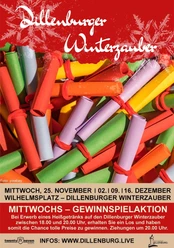 Gewinnspielaktion am Dillenburger Winterzauber