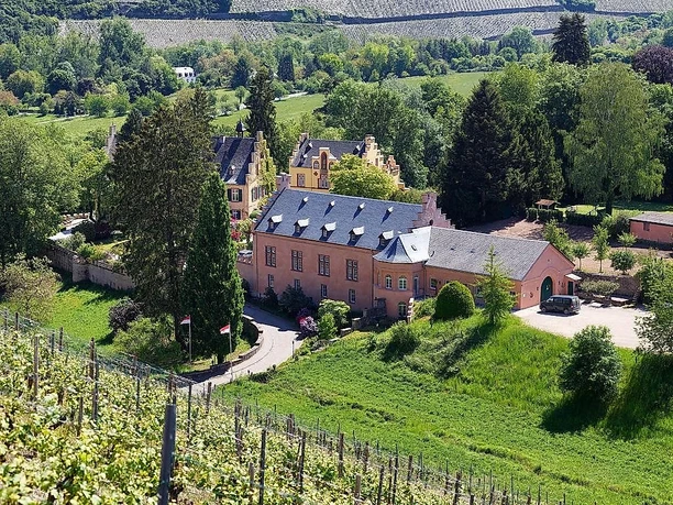Blick auf Schloss Grünhaus Blick auf Schloss Grünhaus