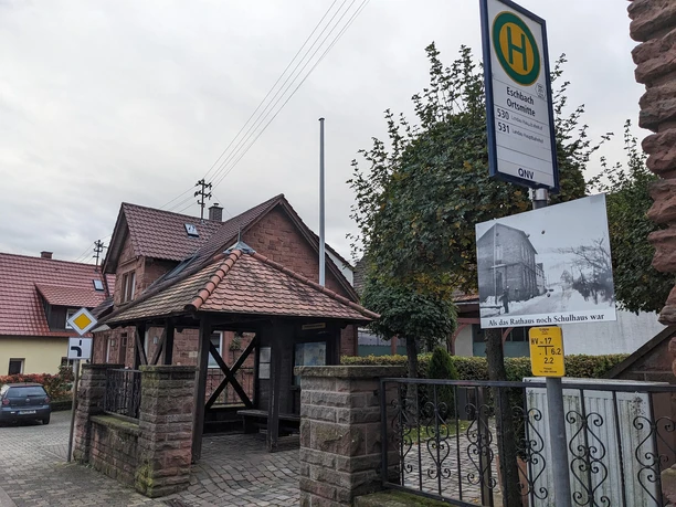 Bushaltestelle Ortsmitte Eschbach