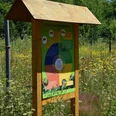 Bienen-Infotafel, Bienenpfad, Hermeskeil, Husnrück