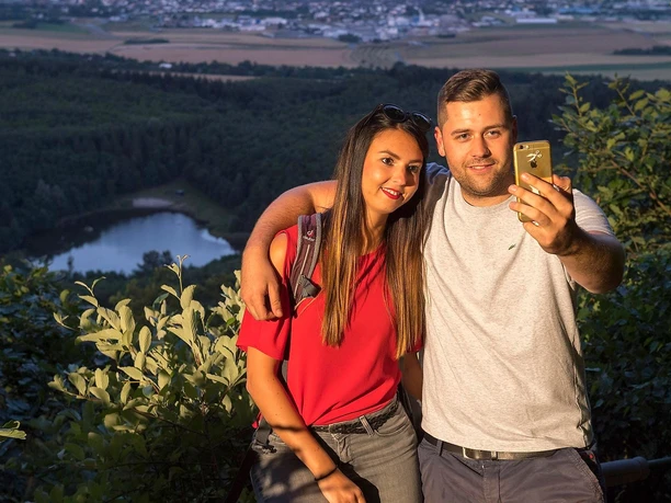 Selfie auf der Teufelskanzel