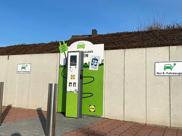 Stromtankstelle Lidl-Filiale in Wittlich
