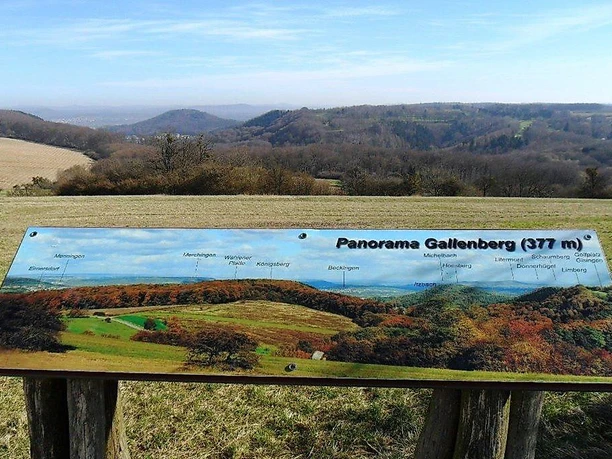 Panoramatafel am Gallenberg