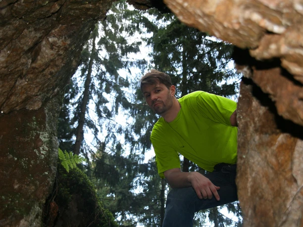Bergbaurelikte in der Alexanderhardt