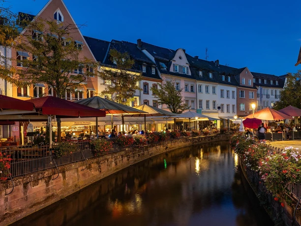 Saarburg bei Nacht (2)
