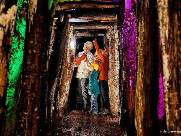 Illumination in der Grube Maria