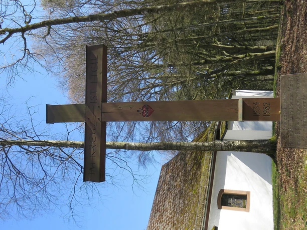 Kreuz an der Schwarzenberg Kapelle