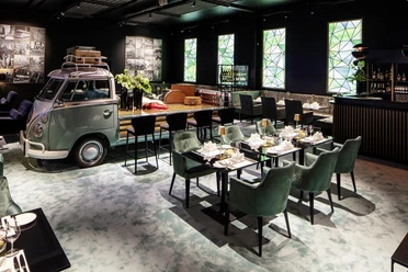 Hauptraum des Restaurant New York New York