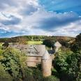 Schloss Friedewald Vogelperspektive