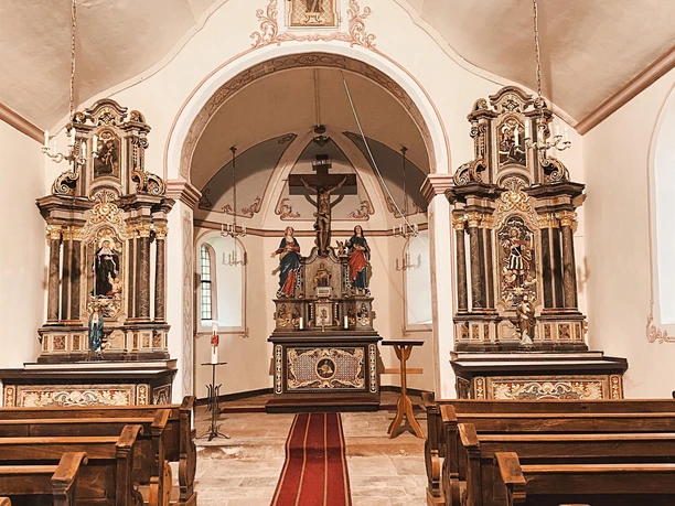 Innenansicht Kreuzkapelle