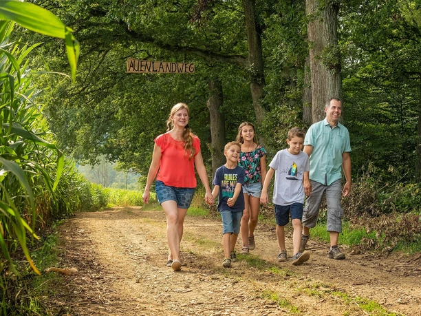 Auenlandweg Eingangsschild