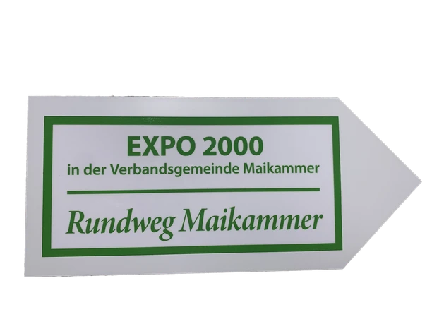 Hinweisschild Maikammer