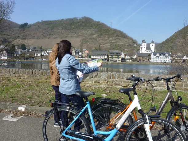 Mosel-Radweg in Treis
