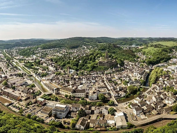 Panoramaansicht Oranienstadt Dillenburg