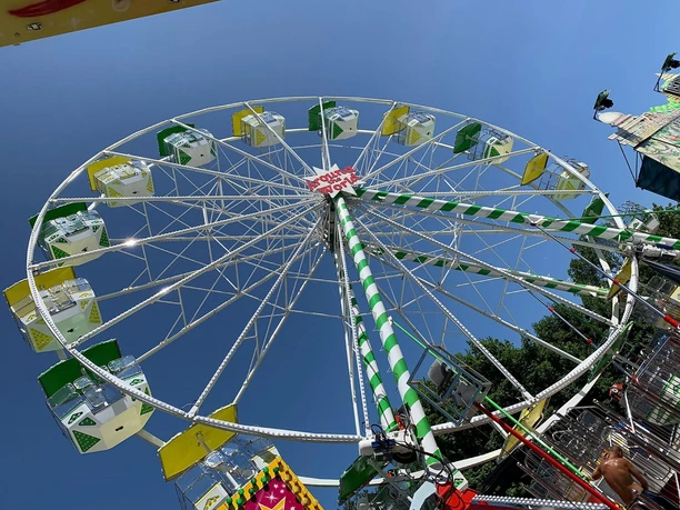 Riesenrad auf der Föschber Kirmes