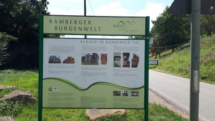 Tafel Ramberger Burgenwelt