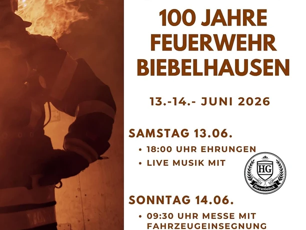 100 Jahre Feuerwehr Biebelhausen
