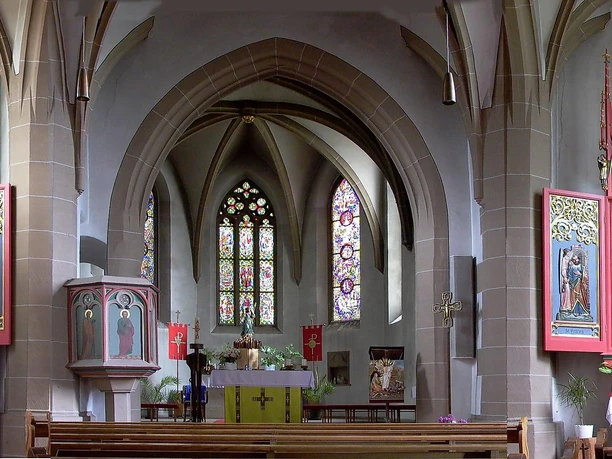 Kirche Gabsheim Innen