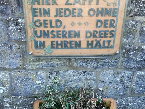Spruch am Drees