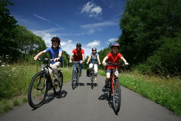 Radeln auf dem Maare-Mosel-Radweg