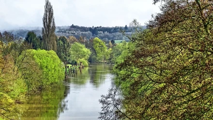 Die Lahn bei Lollar