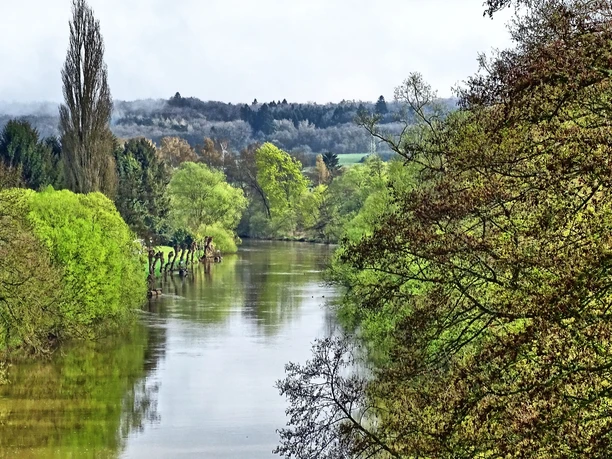 Die Lahn bei Lollar