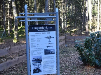 Fliegerdenmal, Geisfeld-Abtei, 29.01.1944