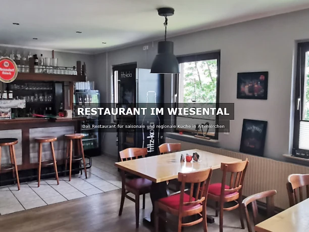 Restaurant im Wiesenthal, Innenbereich