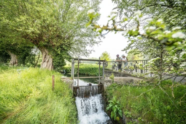 Schleuse Wildbach in der Soers