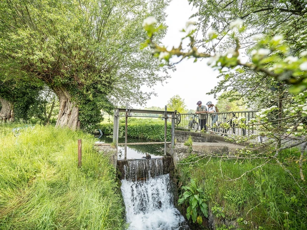 Schleuse Wildbach in der Soers