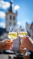 Wein am Weinstand