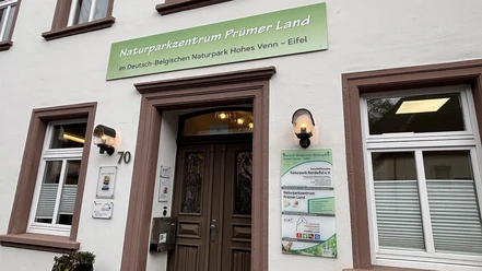 Eingang Naturparkzentrum