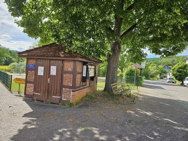 Draufsicht Rad-Servicestation