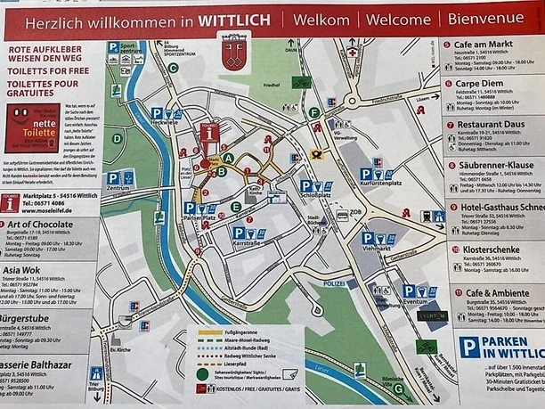 Stadtplan Wittlich