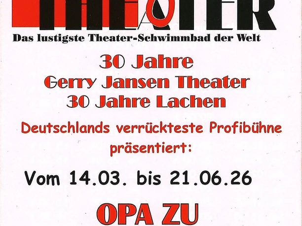 Plakat Opa zu verschenken