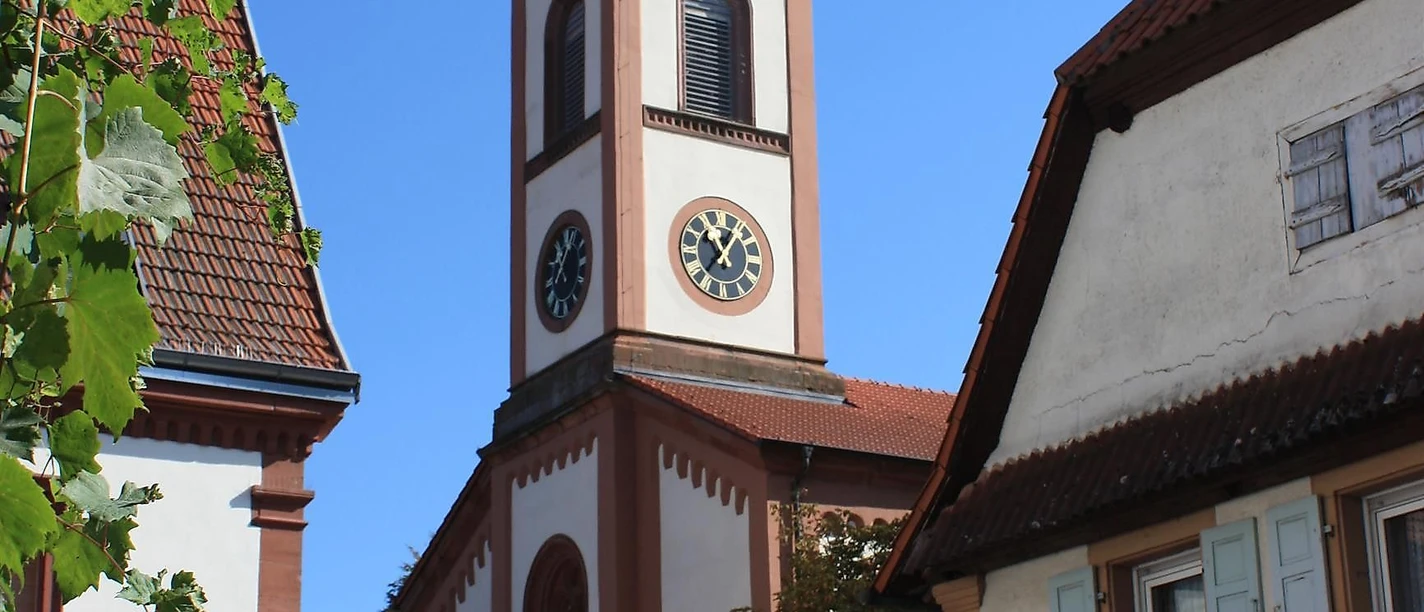 Die Kirche in Mühlhofen