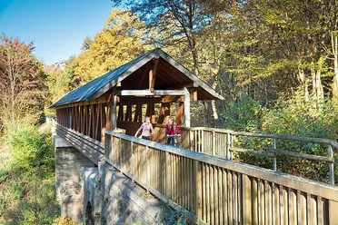 Holzbrücke