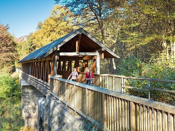 Holzbrücke