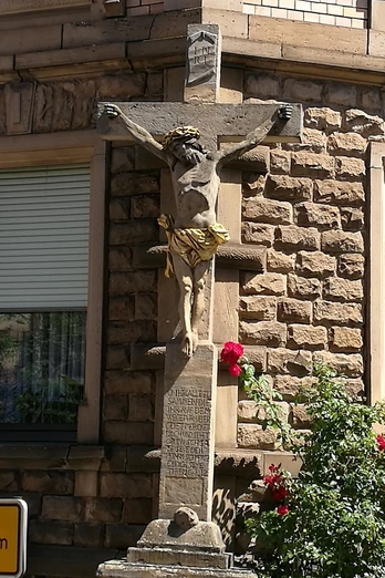 Flurkreuz in der oberen Bahnhofstraße