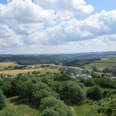 Blick auf Boos vom Booser Eifelturm