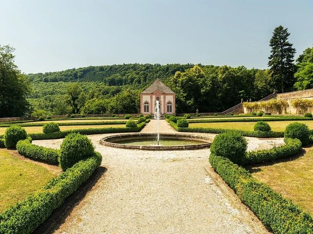 Blick in den Schlossgarten