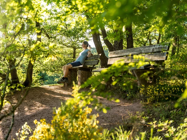 Rast im Naturschutzgebiet