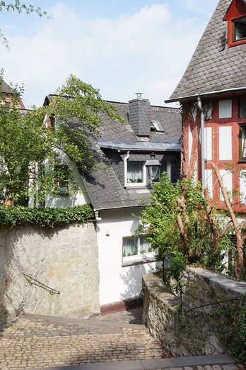 Treppe am Limburger Dom