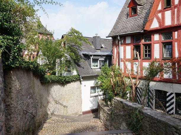Treppe am Limburger Dom