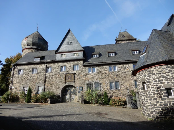 Haupteingang des Schloss Friedewaldes