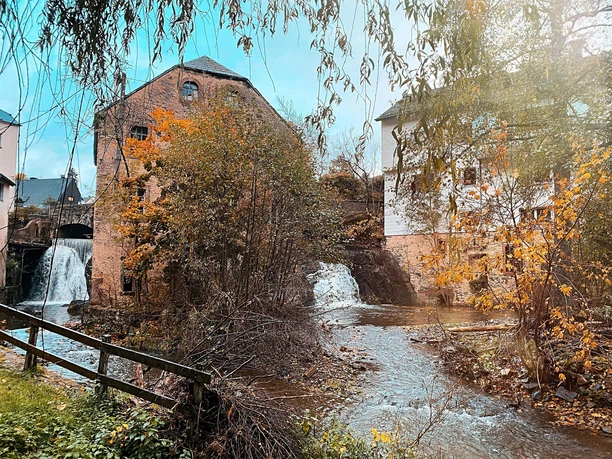 Wasserfälle im Stadtpark