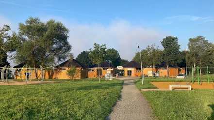 Badestrand und Seeterrasse Aartalsee 1