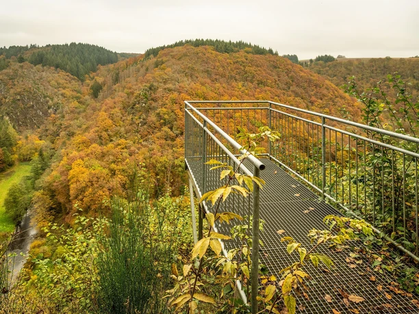 Aussichtsplattform am Burgberg bei Karl